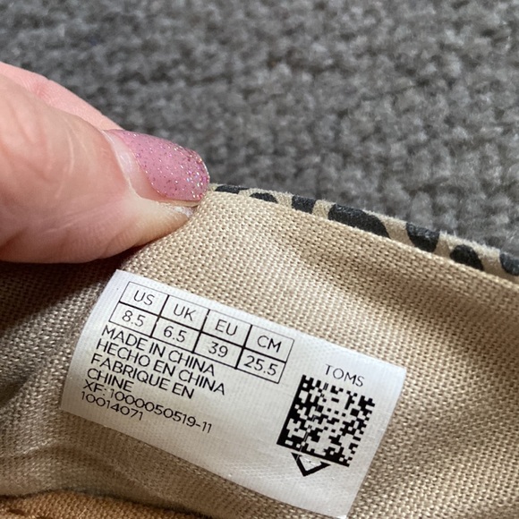 Animal print Toms 8.5 - Picture 2 of 4